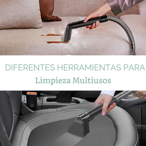 Miniatura 6 de Limpiador portátil de alfombras y tapicería, limpieza profunda para alfombras, sofá, manchas de interiores de auto, apto para mascotas y familia