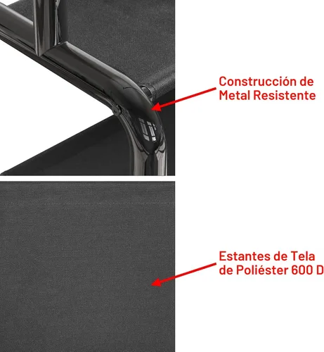 Miniatura 3 de Simple Houseware Perchero de Ropa Independiente de 52 Pulgadas con Estantes de Almacenamiento y Ganchos para Abrigos/Sombreros, Negro