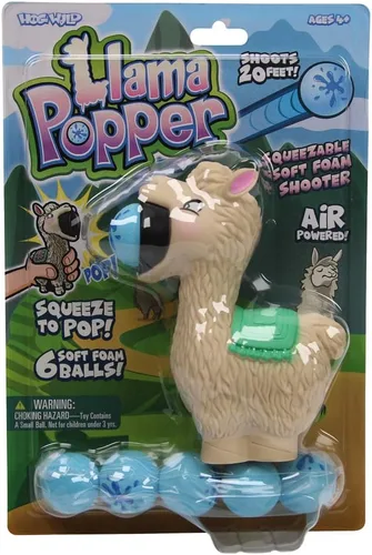 Miniatura 6 de Hog Wild Juguete de bola de llama para reventar, incluye 4 bolas de espuma suave, bolas de aire para apretar para reventar de hasta 20 pies, seguro