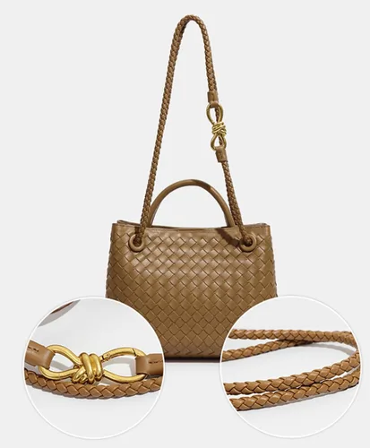 Miniatura 7 de Bolsos Hobo para mujer, bolso de mano tejido, bolso de hombro tejido, bolso cruzado, bolso tejido de moda, bolso de mano 2023