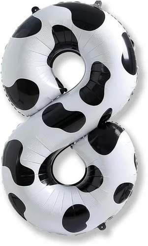 Miniatura 46 de Globos de número azul pastel de 40 pulgadas, globo gigante autoinflable de aluminio número 5 de cumpleaños para niños, globos azul bebé para hombres