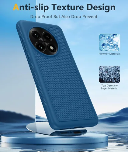 Miniatura 494 de FNTCASE Funda para iPhone 17 Pro: Fundas delgadas translúcidas de color azul claro compatibles con MagSafe, protección completa de la cámara