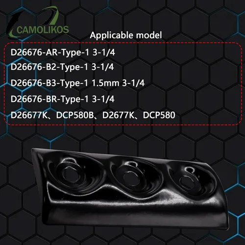 Miniatura 3 de 663290-00 Abrazadera de carpeta de hoja de cepilladora inalámbrica para D26677K, D26676, DCP580B reemplazar parte (2 piezas)