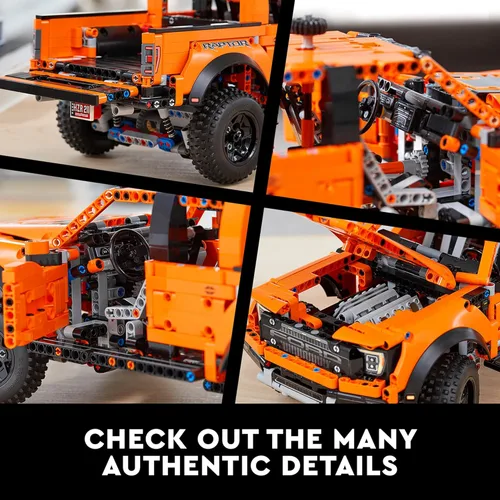 Miniatura 3 de LEGO Technic Ford F-150 Raptor 42126 Kit de construcción; disfruta de un proyecto gratificante; nuevo 2021 (1,379 piezas)