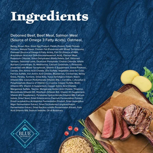 Miniatura 4 de Blue Buffalo Wilderness Receta de Montañas Rocosas con Alto Contenido de Proteínas, Alimento Seco para Cachorros, Carne Roja y Granos, Bolsa de 28 lb