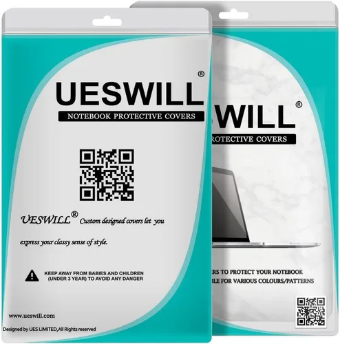 Miniatura 220 de UESWILL Funda de Carcasa Rígida Mate Compatible con MacBook Pro (Retina, 13 pulgadas, principios de 2015/2014/2013/finales de 2012), Modelo Negro