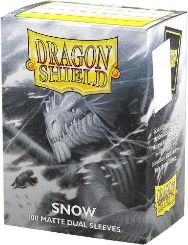 Miniatura 16 de Dragon Shield Fundas para cartas mate de tamaño estándar dual 100 unidades - Fundas TCG premium suaves y resistentes - Compatibles con Pokémon