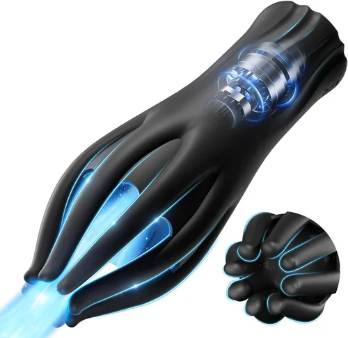 Miniatura 10 de Juguetes sexuales masculinos para hombres, masturbador masculino, vibrador de entrenamiento de pene con control por app, juguete sexual vibrador