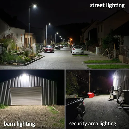 Miniatura 7 de Luz LED de Granero 120W, 5000K Luz de Día 18000LM de Anochecer a Amanecer Luz LED de Patio Exterior con Fotocélula, 800W MH/HPS Equiv, Luz LED