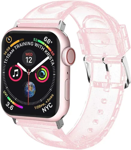 Miniatura 10 de iiteeology Compatible con Apple Watch Band de 1.65 pulgadas, 1.73 pulgadas, 1.75 pulgadas, 1.73 pulgadas, correa deportiva de silicona suave