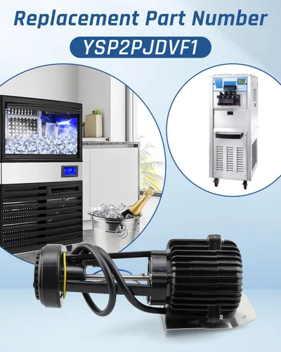 Miniatura 4 de Nueva bomba de agua mejorada YSP2PJDVF1 para máquina de hielo, bomba de agua de máquina de hielo YSP2PJDVF1, 110V 2W