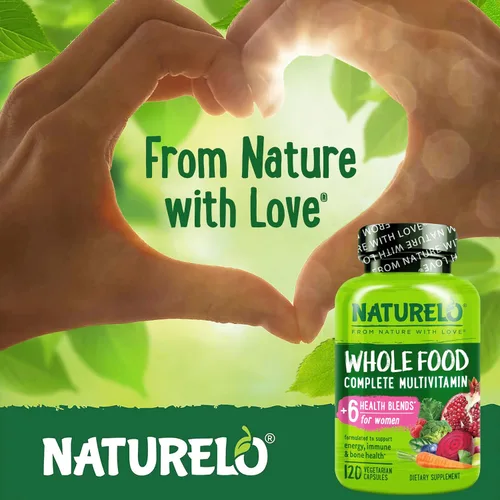 Miniatura 5 de NATURELO Multivitamínico de Alimentos Integrales para Mujeres - con Vitaminas, Minerales y Extractos Orgánicos - Suplemento para Energía y Salud