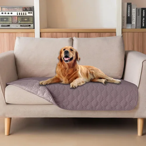 Miniatura 43 de gogobunny Manta 100% Impermeable de Doble Cara para Perros, Cubierta Suave para Cama de Mascotas, Reversible, Protege Muebles, Sillón, Sofá, Coche