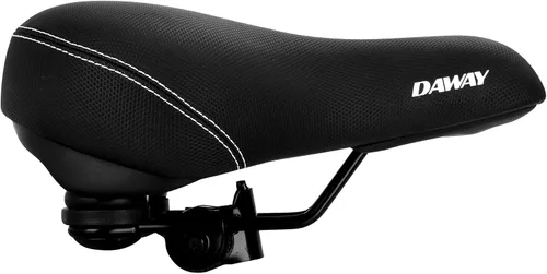 Miniatura 9 de DAWAY Asiento de bicicleta cómodo para hombres y mujeres - Asiento de bicicleta acolchado con espuma viscoelástica suave, repuesto de sillín
