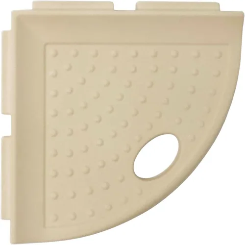 Miniatura 10 de Questech Decor - Reposapiés de ducha, estante de afeitado de ducha de esquina montado en la pared, con tapa para nueva construcción, organizador