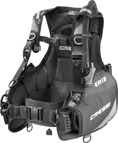 Miniatura 6 de Cressi Chaqueta de buceo ligera BCD con bolsillos de peso movibles integrados y 3 válvulas de escape: R1: Diseñado en Italia