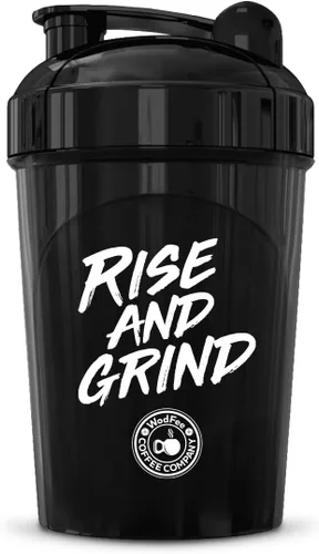 Miniatura 6 de MIXT Energy Botella agitadora, botella agitadora de 16 onzas, sin BPA y tecnología de mezcla de tapa (16 oz, negro)
