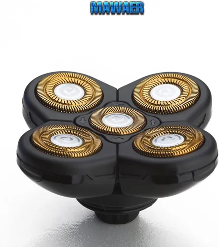 Miniatura 7 de 3 piezas universales 5 cuchillas para FREEBIRD FREEDOM GROOMING cabeza afeitadora cabezas de repuesto