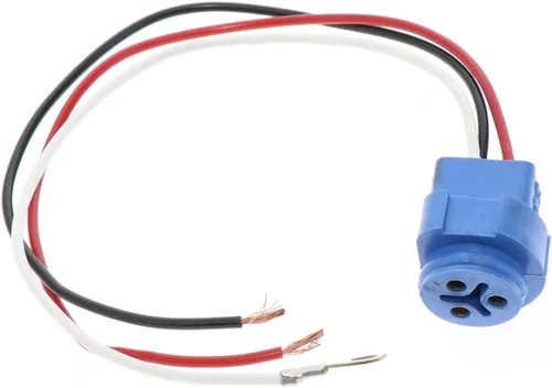 Miniatura 2 de Grote 67002 Coletas enchufables de tres cables de 11 pulgadas de largo (para luces de clavija macho) (paquete de 2)