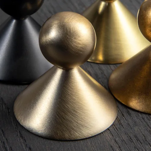 Miniatura 3 de Goo-Ki Perillas de gabinete de cocina para cajón, accesorios de aleación de zinc de latón antiguo, paquete de 6 tiradores de bronce vintage de un