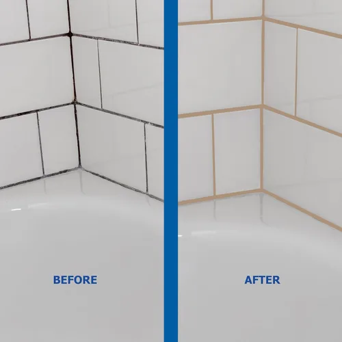 Miniatura 3 de Kit de reparación de lechada de azulejos CESTA – Tubo de exprimir, secado rápido, pintura de lechada impermeable para restaurar y renovar líneas
