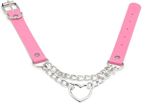 Miniatura 2 de Tosmifairy Conjunto de joyas sexys, collar y correa para mujeres, damas, mascotas
