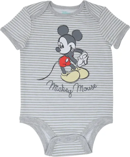 Miniatura 2 de Disney Conjunto de 4 piezas de Mickey Mouse traje de cuerpo con peto y pantalones