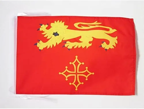 Miniatura 240 de Bandera de México AZ FLAG, 45.7 x 30.5 cm, con cordones - Pequeñas banderas mexicanas de 30 x 45 cm - Bandera de 45.7 x 30.5 cm