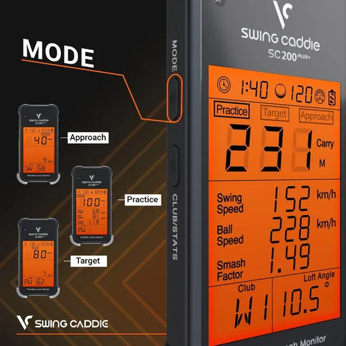 Miniatura 9 de Voice Caddie - Monitor de lanzamiento portátil Swing Caddie