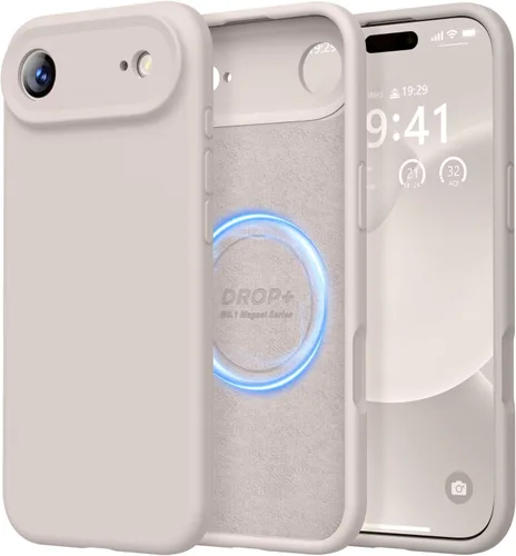 Miniatura 363 de LOVE 3000 Compatible con Funda para iPhone 15, [Cámara de Cobertura Completa de Silicona Suave] [Protección contra Caídas de 8 pies], Forro de Negro