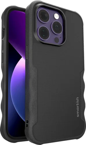 Miniatura 72 de Smartish Funda para iPhone 12 Pro Max Armor - Gripzilla [resistente + protectora] Funda de agarre delgada y resistente - Black Tie Affair