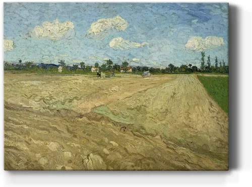 Miniatura 37 de Renditions Gallery Vincent Van Gogh Impreso Flores de almendra, famosa reproducción de pintura, lienzo de alta calidad envuelto en galería, listo