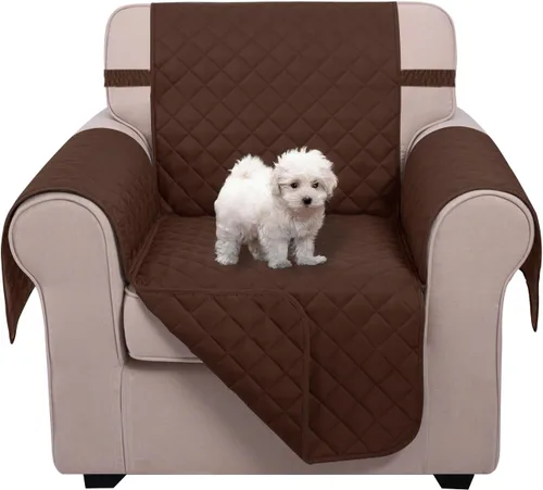 Miniatura 21 de U-NICE HOME Funda de sofá reversible para perros con correas elásticas, resistente al agua, protector de muebles para mascotas, funda de sofá