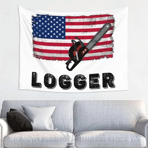 Miniatura 17 de Póster de tapiz de bandera retirada de bombero, 29 x 37 pulgadas, decoración del hogar, decoración para colgar en la pared, decoración de fondo