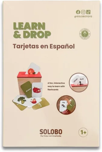 Miniatura 3 de Learn & Drop (tarjetas de memoria en inglés incluidas) más edición en español de Learn & Drop Flashcards