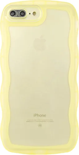 Miniatura 117 de SKYLMW Compatible con iPhone 6s Plus/6 Plus Case de 5.5", Linda Kawaii Marco Ondulado Rizado Forma de Marco Funda de Silicona Suave Resistente a