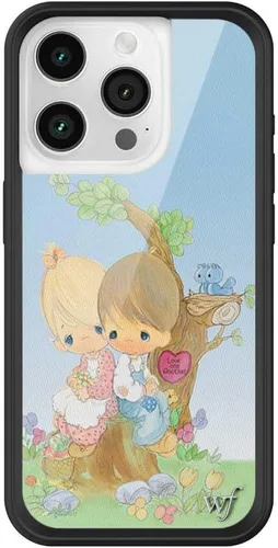 Miniatura 13 de Wildflower - Fundas compatibles con Apple iPhone 15 Pro Protector de goma negro, certificado de prueba de caída de 4 pies, propiedad de mujeres