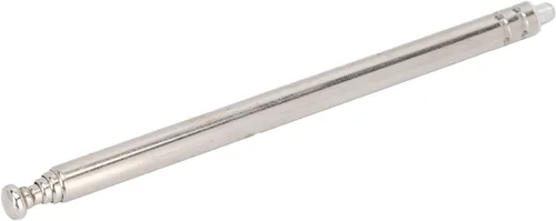 Antena telescópica, 11.8 in/11.8 pulgadas, longitud completa, 5 secciones, antena telescópica, antena de radio portátil, repuesto compatible con TV