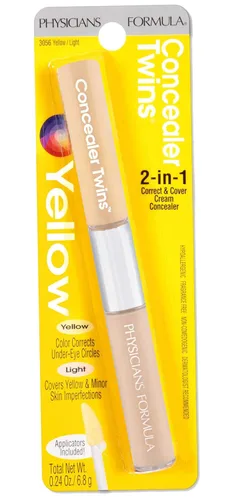 Miniatura 3 de Physicians Formula Corrector de Crema de Doble Punta, Stick Amarillo/Claro, Neutraliza, Ojeras, Cicatrices, Manchas, Ojos