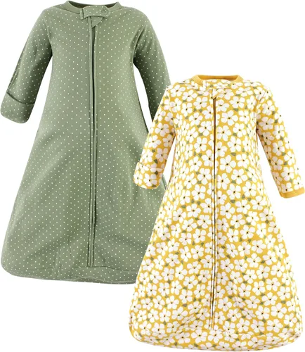 Miniatura 2 de Hudson Baby Saco de dormir unisex de algodón con manga larga para bebé, saco, manta Toile