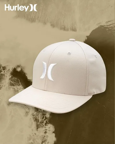 Miniatura 98 de Hurley Gorra de béisbol para hombre - Flexfit - Gorras de béisbol ajustadas para hombre (tamaños: S-XL)