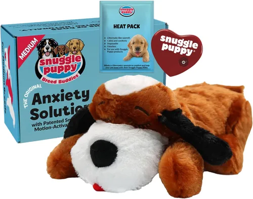 Miniatura 14 de Juguetes Edición Especial Snuggle Puppy - Latidos de Cachorro para Perros - Alivio de la Ansiedad y Ayuda para Mascotas - Juguetes Cómodos