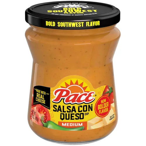 Miniatura 7 de Pace Queso Blanco Cremoso Mediano, bote de 15 oz
