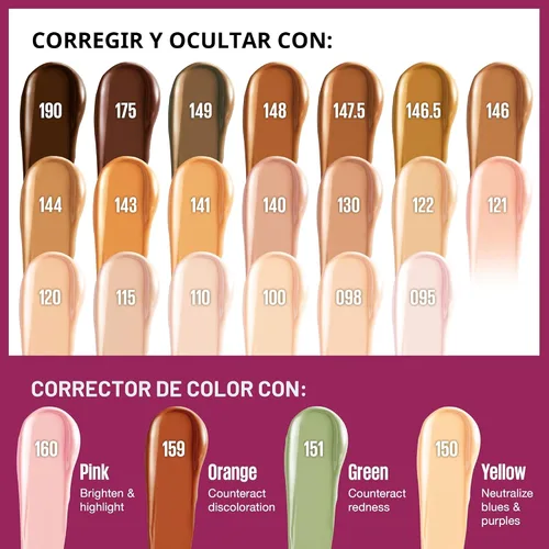 Miniatura 6 de Maybelline Instant Age Rewind Eraser - Corrector multiusos para tratamiento de círculos oscuros, 100, 1 unidad (el embalaje puede variar)
