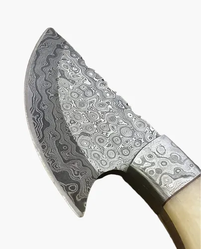 Miniatura 3 de Poshland - Cuchillo hecho a mano de acero de Damasco, colector de hueso - cuchillo hermoso (BC-1093)