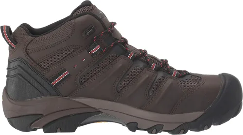 Miniatura 6 de Botas de trabajo impermeables con puntera de acero de altura media Lansing Mid para hombre, de KEEN Utility marrón (Cascade Brown/Brindle)