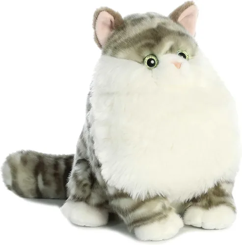 Miniatura 5 de Aurora - Gatos gordos - Gatito atigrado Butterball de 9.5 pulgadas
