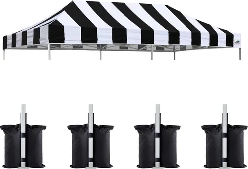 Miniatura 41 de Eurmax USA toldo desplegable de repuesto, cubierta superior para tienda de campaña, armado instantáneo, solo la cubierta superior, 4 bolsas