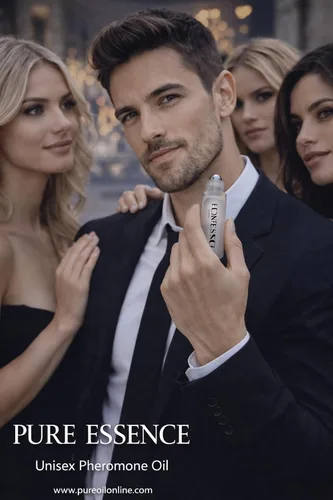 Miniatura 7 de Aceite de feromonas para hombres y mujeres - Mejora la atracción, la confianza y la presencia. Fragancia limpia y duradera para enrollar - Esencia