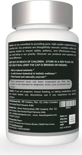 Miniatura 3 de 5-HTP 200 mg, 60 cápsulas vegetarianas (5-hidroxitriptófano) – Vitaminas de apoyo del estado de ánimo sin OMG y sin gluten para mujeres y hombres